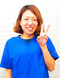 柔道整復師 森山 明日香 柔道整復師 森山 明日香